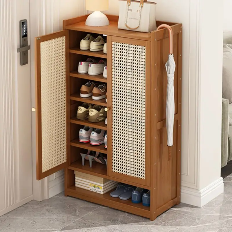 

Ультратонкий шкаф для хранения обуви, прихожая, деревянная Современная гостиная, мебель для дома ZY50XG