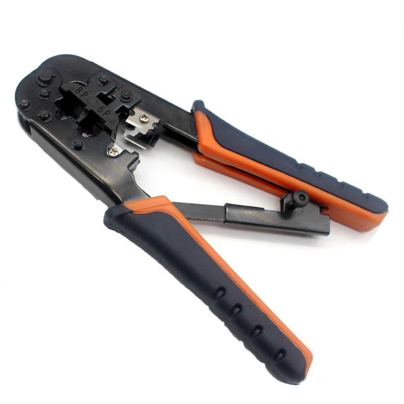 

Crimp Tool Network Tools Telecommunication Connector Crimping Plier 568R Type For RJ45 RJ11 RJ12 Connector Stripper Tools