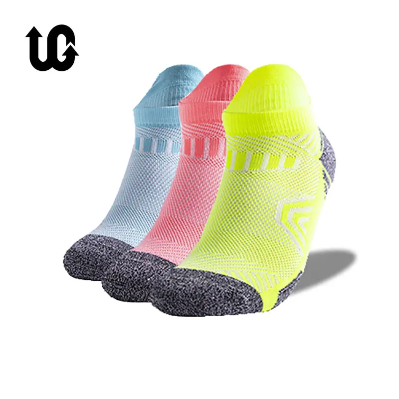 Женские спортивные носки Coolmax для бега, велосипедные дышащие баскетбольные носки, 3 пары/Лот