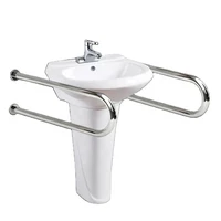 waterproof u type 304 stainless steel bathroom handrails toilet closestool old man barrier free toilet disabled people
