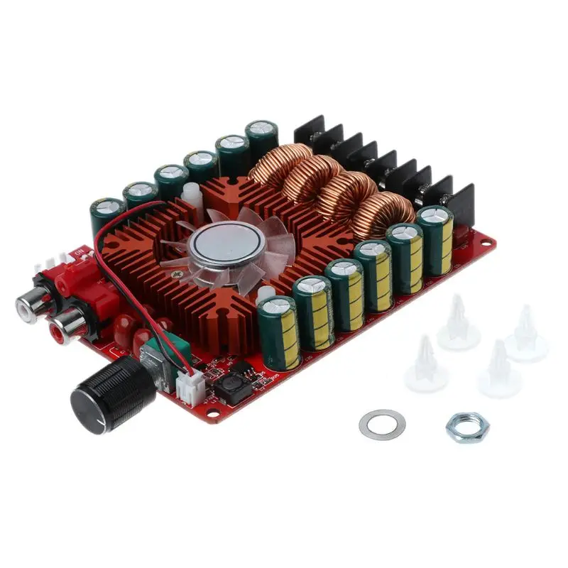 

TDA7498E 2x160W Dual Channel AUdio Amplifier Board 24V Stereo Power Amp Module Support Single Channel for Car Vehicle Computer