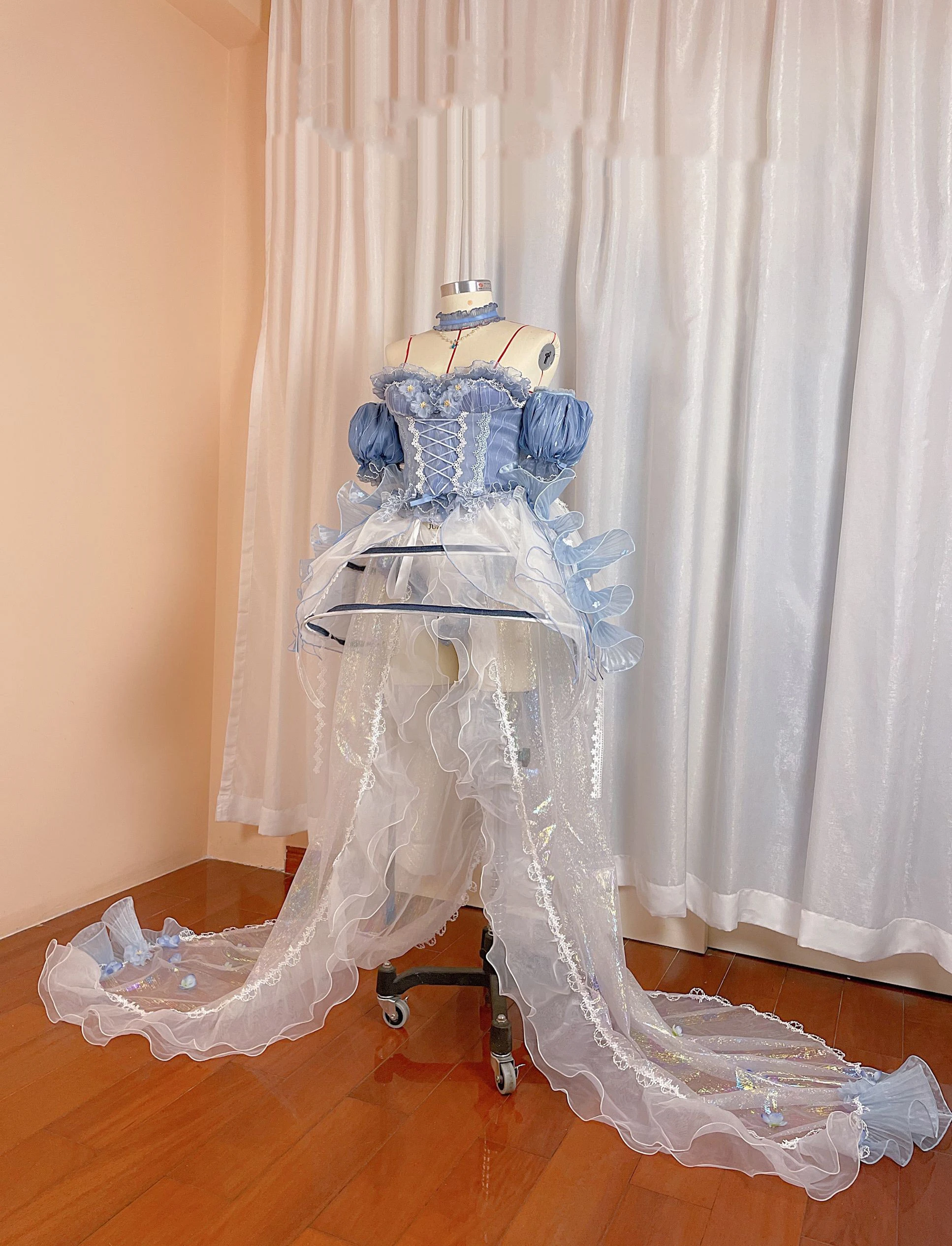 

[Customized] Anime Azur Lane Cheshire Wedding Lolita Dress Party Uniform Cosplay Costume Women Halloween Free Shipping 2022 New