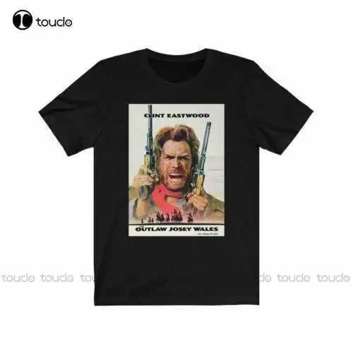 

The Outlaw Josey Wales 1976 Movie T-Shirt Unisex Tee Retro Vintage Cotton Tee Shirt S-5Xl