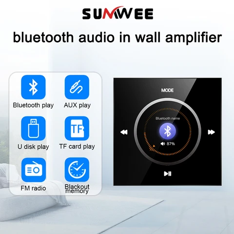 SUMWEE Bluetooth мини умный настенный усилитель
