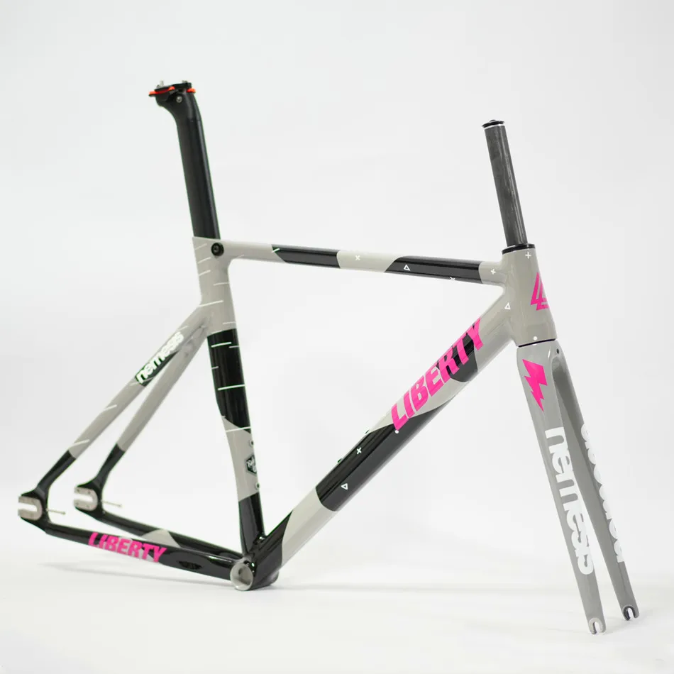 Набор рамок велосипеда с фиксированной передачей алюминиевая рама Fixie 700C