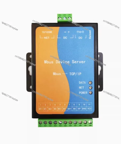 Преобразователь M-BUS/MBUS/Meter-BUS в Ethernet/TCP Сетевой удаленный счетчик считывание 485 4G