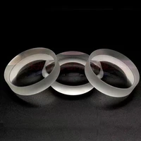 optical n fk5 double convex lens diameter 12 8mm center thickness 6mm