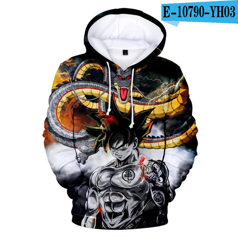 

Dragon Ball Hoodie Hoodie Harajuku Anime Dragon Ball Hoodie Sweatshirt 3D Print Clothes Pullovers Boys/Girls Kids