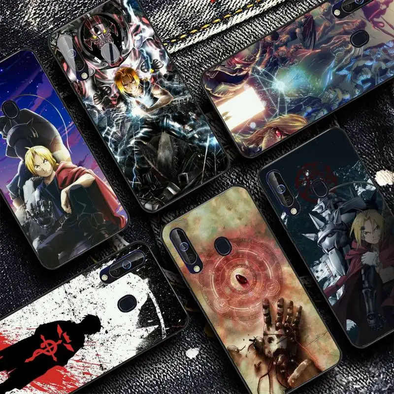 

Fullmetal Alchemist Elric BRO Phone Case for Redmi 8 9 9A for Samsung J5 J6 Note9 for Huawei NOVA3E Mate20lite cover