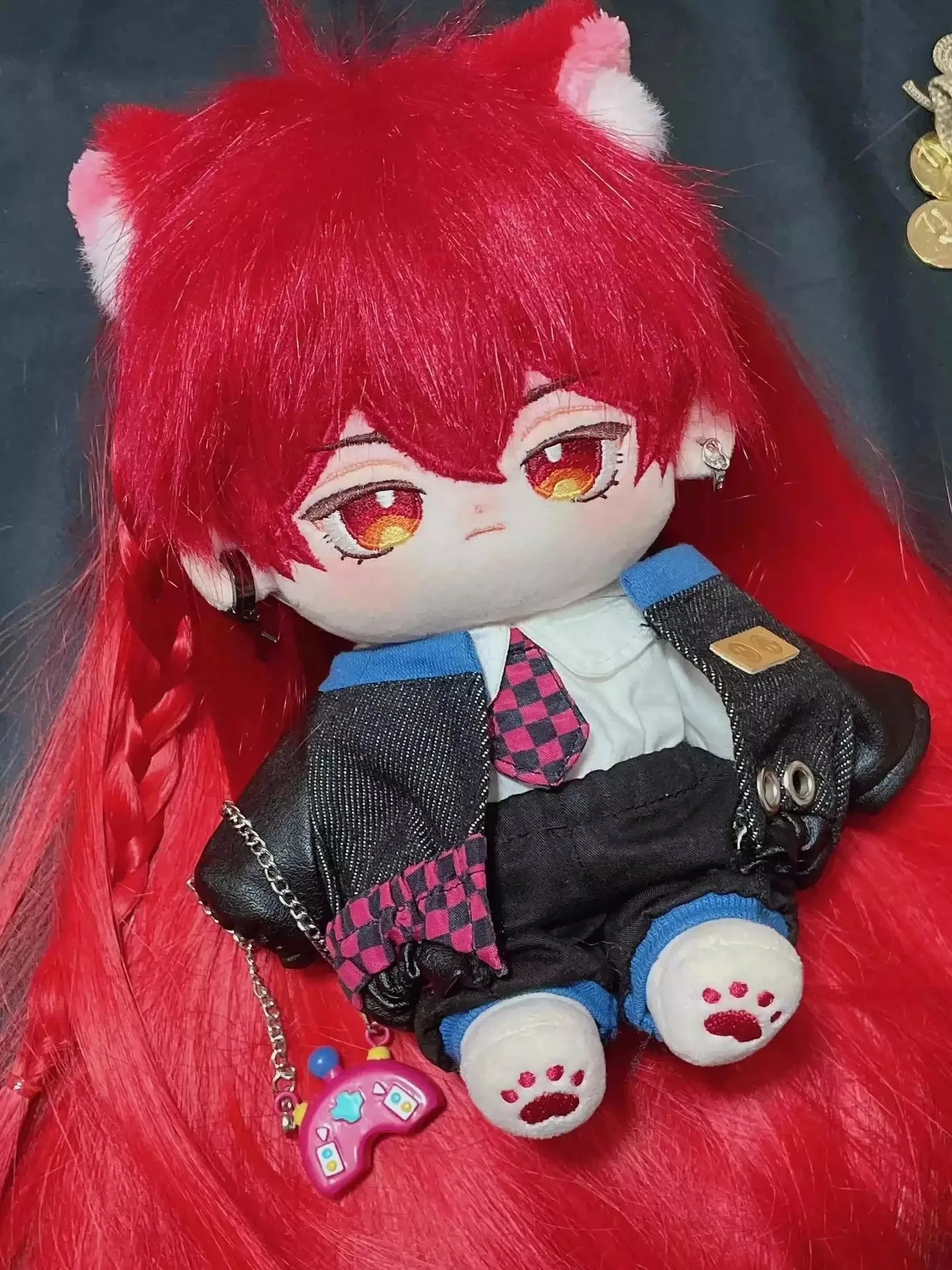 

Аниме игра геншин даллук милый монстр Косплей 20 см Плюшевая Кукла тело хлопковая плюшевая подушка подарок на Рождество и день рождения