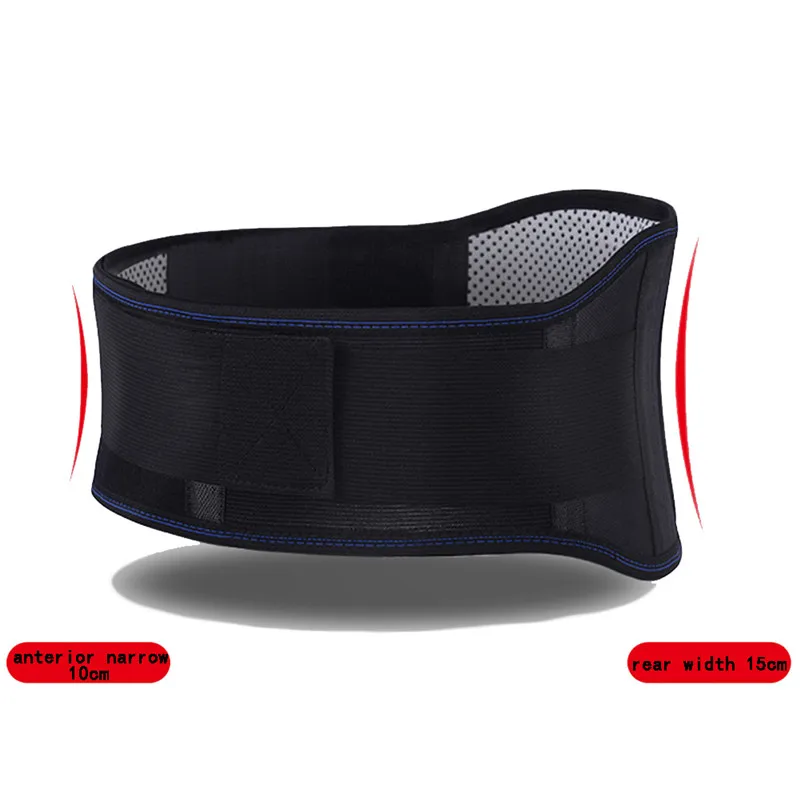 1Pc Adjustable Waist Tourmaline Self-heating Magnetic Therapy Back Support Belt Lumbar Brace Massage Band Health Care | Красота и