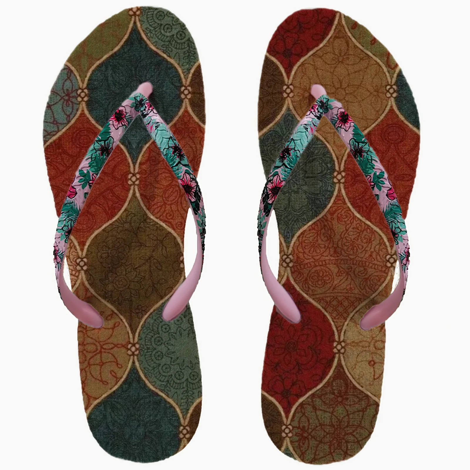 Сандалии пляжные женские летние шлепанцы на нескользящей подошве из ЭВА