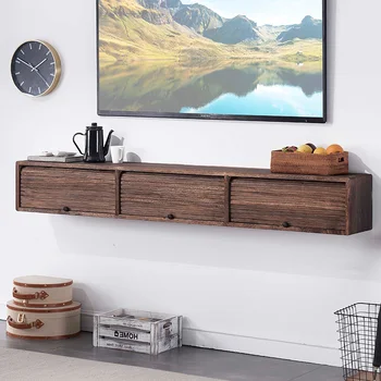 Floor Wood Tv Stands Wall Drawer Nordic Art Display Tv Stand Storage Partitions Home Moveis Luxury Para Casa Daily Furniture