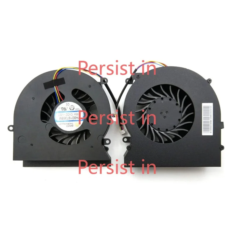 Новый вентилятор для процессора MSI GT62VR 6RD 7RD Dominator Pro PABD19735BM-N395