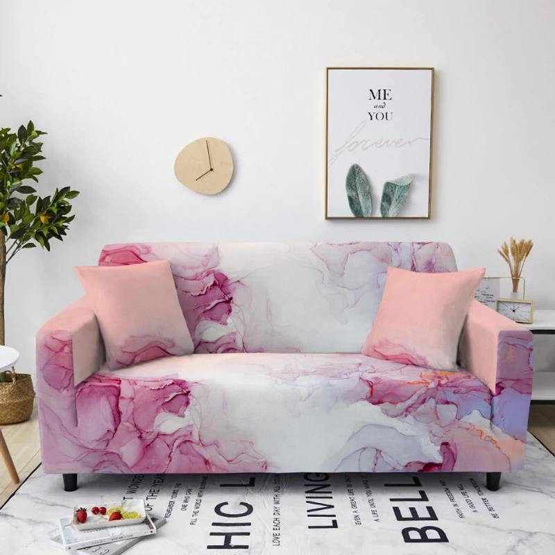 

3D Print sofa cover The gilt design corner funda sofa chaise lounge stretch couches for living room slip covers dust protector