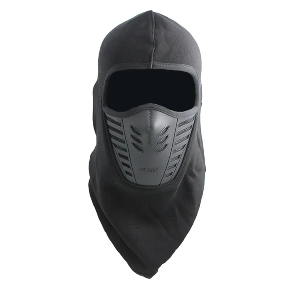 

Practical Winter Outdoor Riding Hooded Hat Thickened Fleece Face Protection Warm And Windproof Breathable Sunscreen Hood Mask