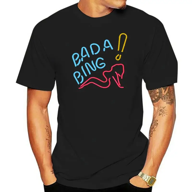 

New Sopranos Tv Show Bada Bing 2 Men'S T-Shirt Clothing Size S-2Xl Fashion Cool Tee Shirt Funny