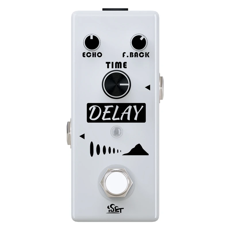 

ISET Delay Effect Pedal For Electric Guitar Bass True Bypass