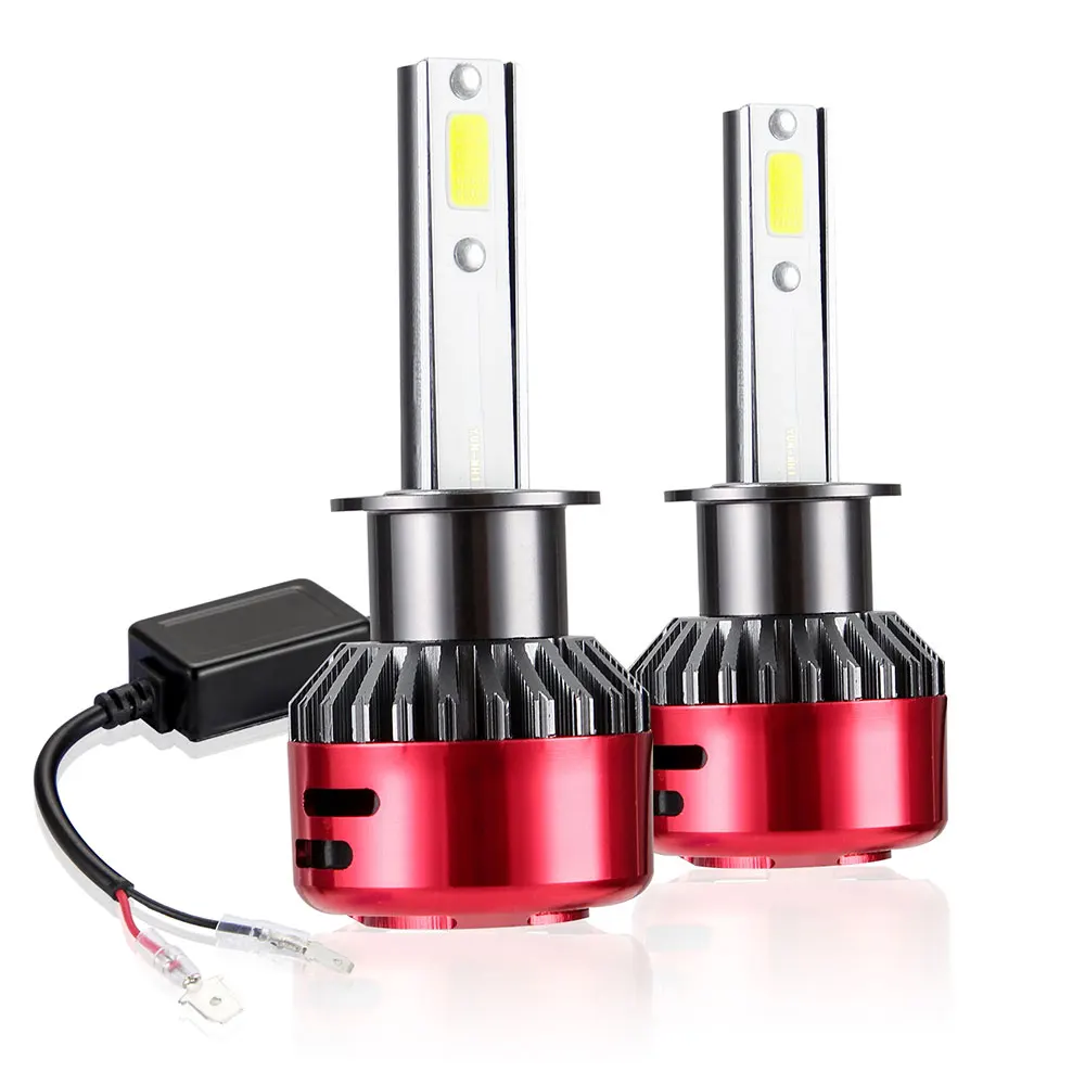 

2pcs H7 H4 H1 H11 9005 9006 LED Car Headlight Bulbs Kit 6000K IP67 Universal Super Bright White Fog Light Lamps