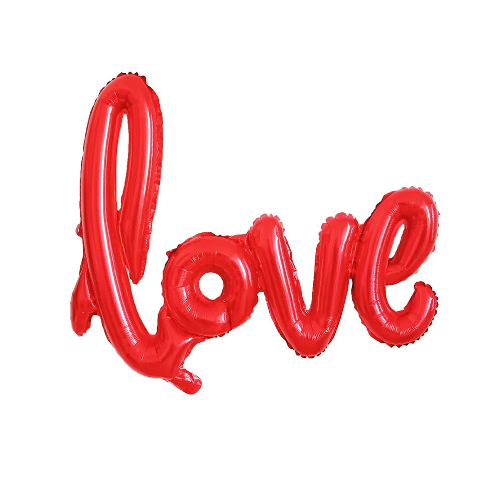 

3pcs Reusable Creative 43 Inch Love Balloon Decorative Balloons for Wedding