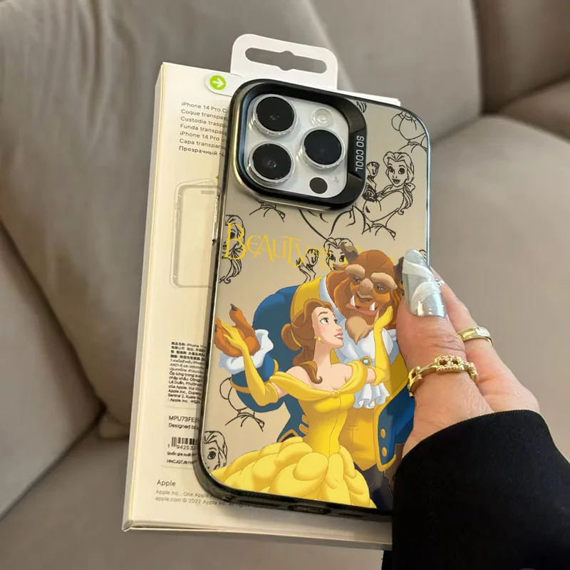 Disney Красавица и Чудовище для OPPO A98 A96 A95 A94 A78 A76 A74 A60 A58 A57 A55 A53 A38 A37 A36 A35 A31 красочная