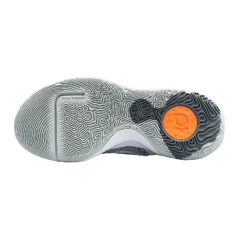 【Customize】Nike KD Trey 5 IX Basketball Shoes Unisex Mid-top White/gray/black Sneakers shoes CW3402-011