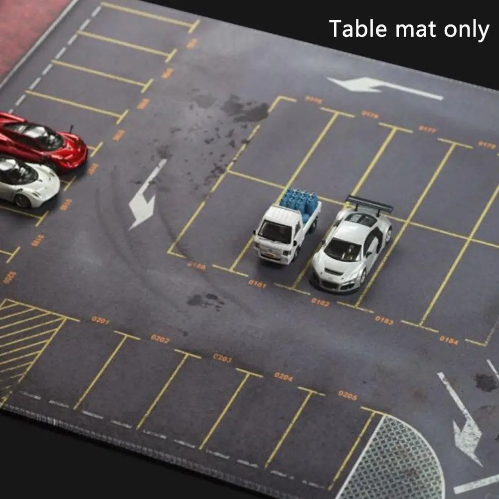 

1:64 Car Model Scene Parking Mat For Simulation Toy Traffic Road Signs Recognition Toys Children Mats 40cm X 10cm Q1r6
