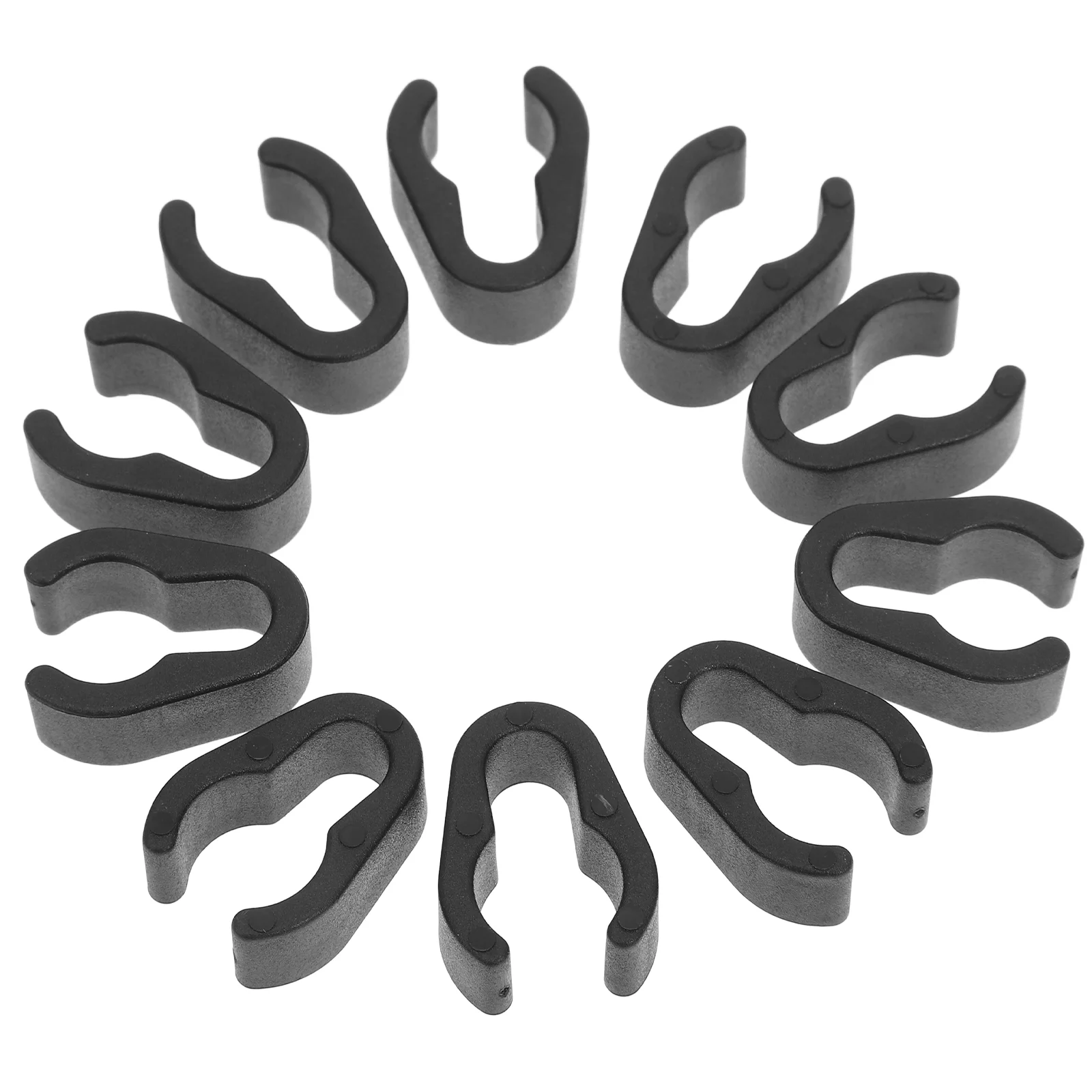 Пластиковый зажим для микрофона 10 шт