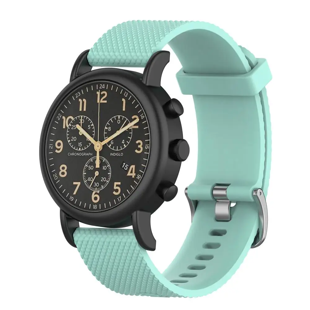 Большой удобный водонепроницаемый силиконовый ремешок для часов Прочный мягкий