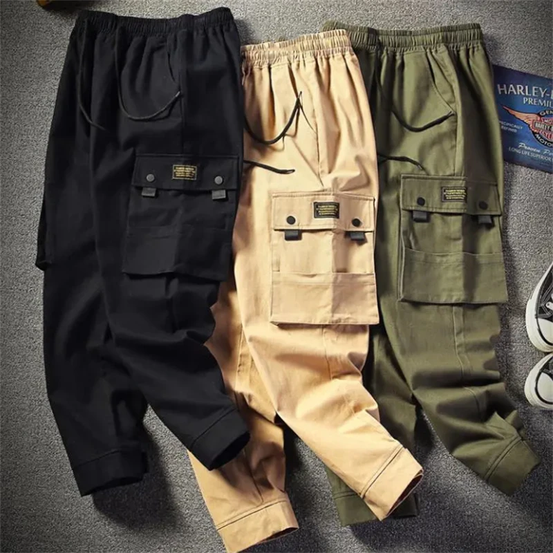 

Cargo Pants Men Trousers 2022 Men's Clothing Sports Pants for Men Military Style Hip Hop Sweatpants Men Casual Pants Big Size