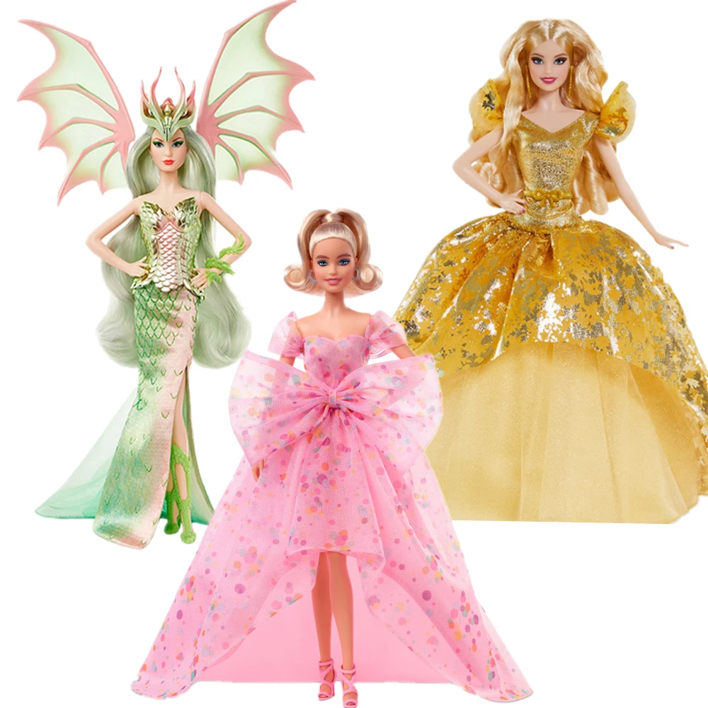 Barbie 2022 Fashionista Surprise Series Doll Toys Collectors Edition Holiday Blessing Birthday Spring Festival Gifts Girls Toy On.