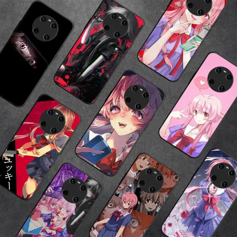 

Mirai Nikki Future Diary Gasai Yuno Phone Case For Huawei Y 5 Y62019 Y52018 Y92019 Luxury funda case for 9prime2019