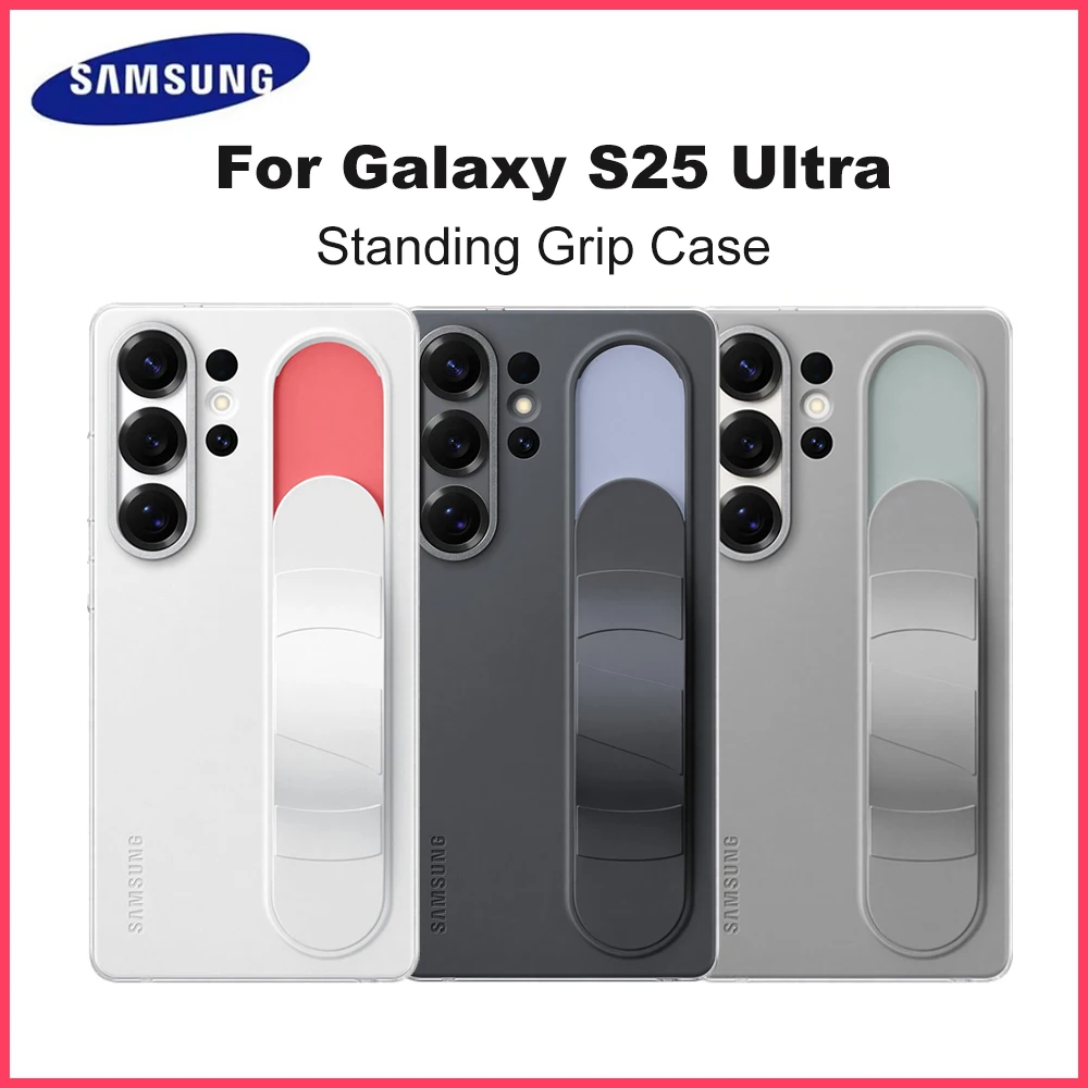 Фото Оригинальный чехол Samsung S25 Ultra Standing Grip для S25Ultra Standing Grip, оригинальный чехол №1