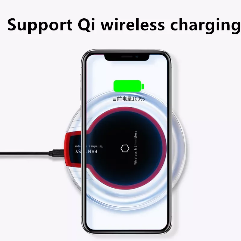 

Wireless Charger 11 Xs Max X XR 8 Plus 30W Fast Charging Pad for Ulefone Note 9 Note 8 S10 Plus