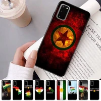 kurdistan flag phone case for samsung s20 lite s21 s10 s9 plus for redmi note8 9pro for huawei y6 cover