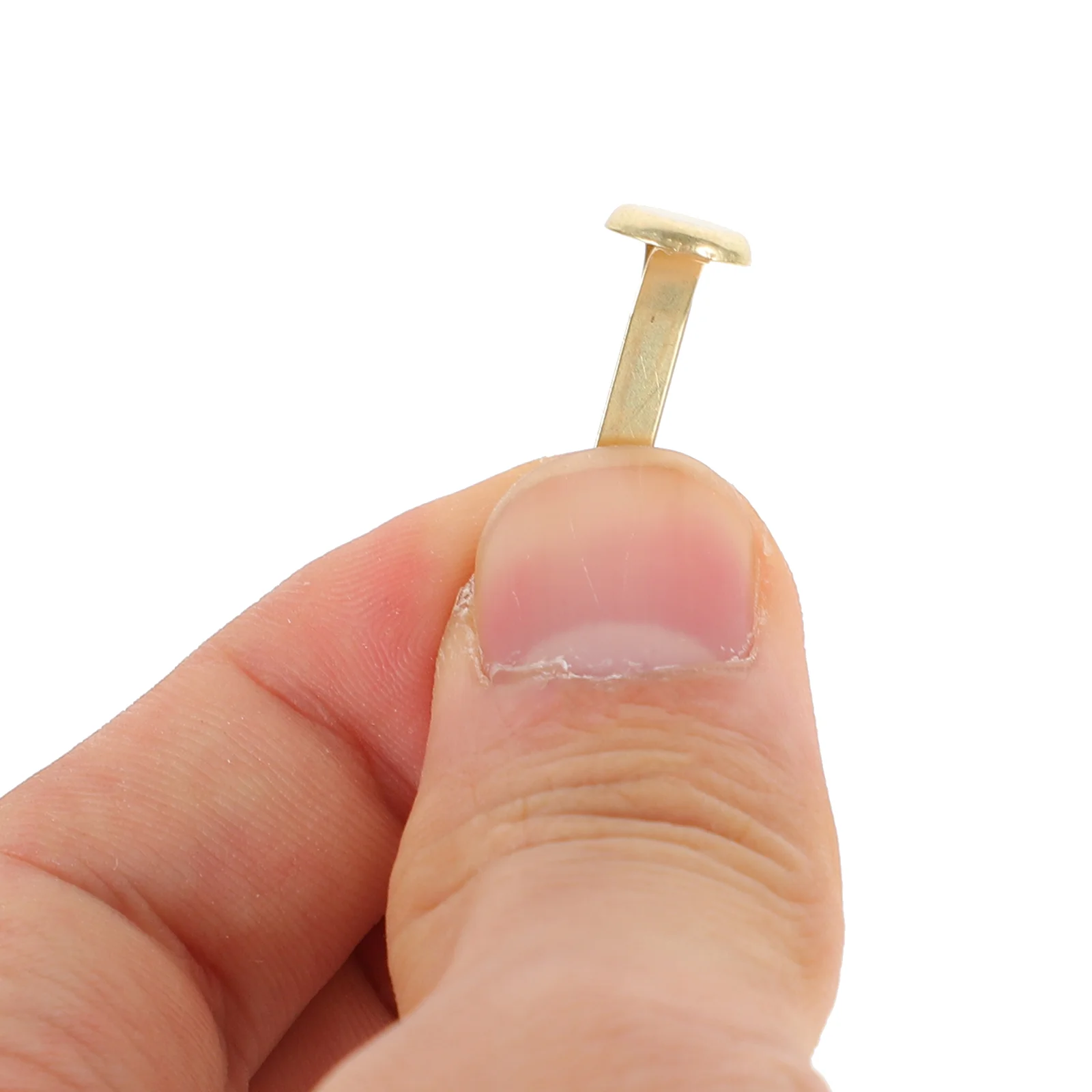 100 шт. застежки с круглыми головками двойные гвозди маленькие для ручной работы