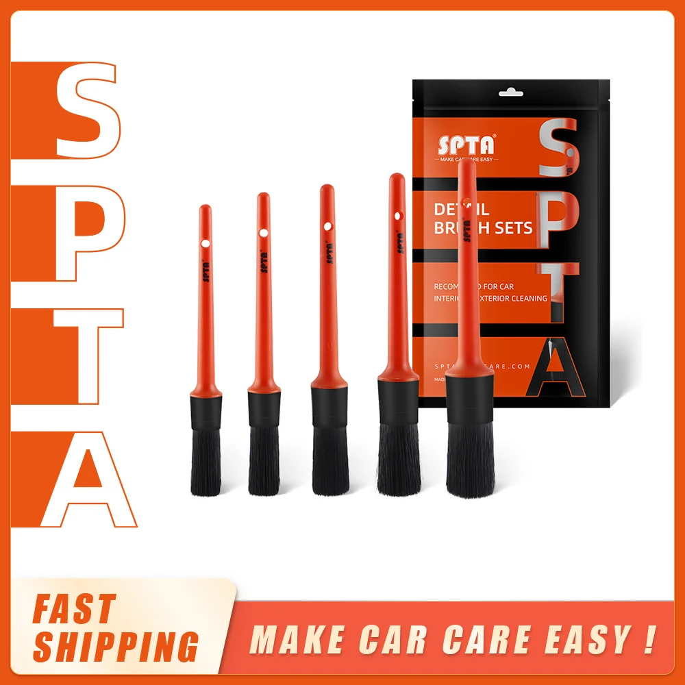 (Распродажа) SPTA Заточная проволока для автомобильного детейлинга набор для приборной панели щетка для очистки воздуховыпускного отверстия