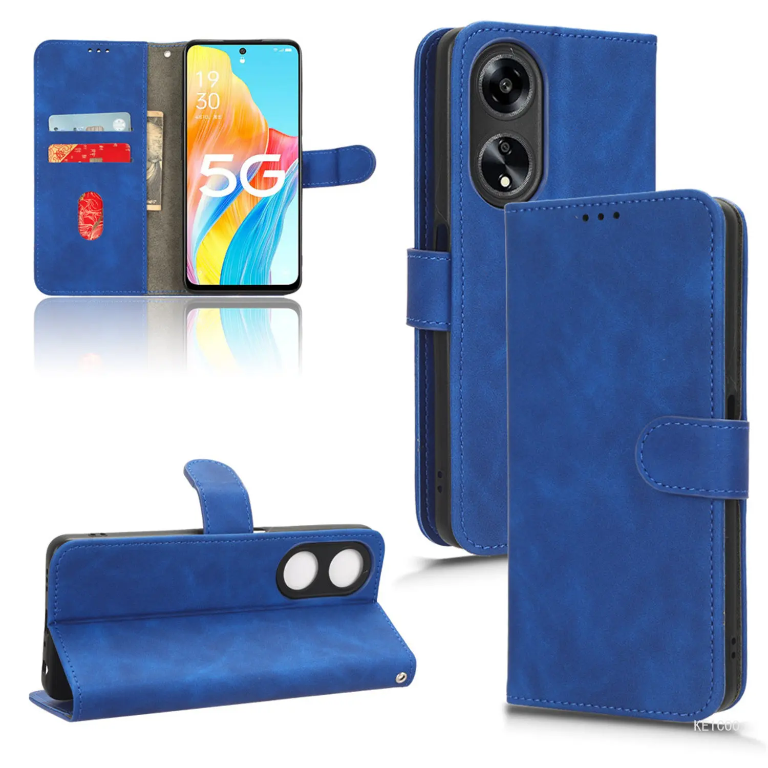 

Skin Feel Lanyard Leather Cover for Oppo A1 A 1 FindX6 Find X6 Pro 5G PGEM110 PGFM10 Case Card Slot Wallet Stand Holder Shell