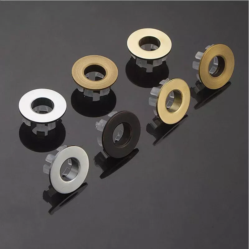 

Basin faucet Sink Overflow Cover Brass Six-foot Ring Insert Replacement