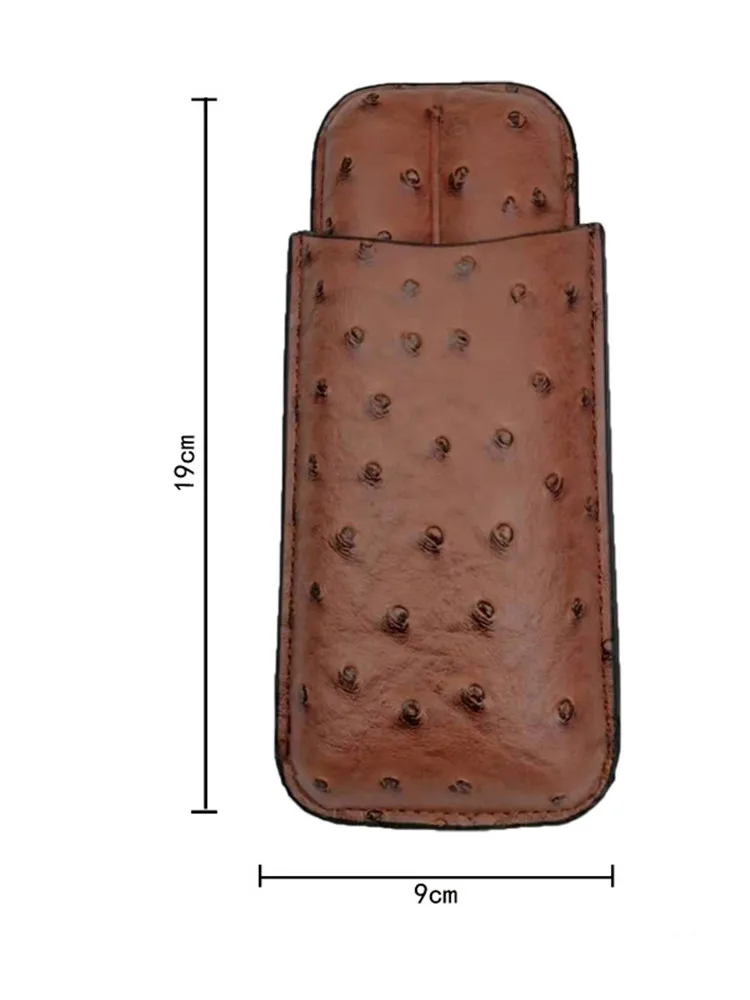 Кожаный футляр для сигар Cohiba