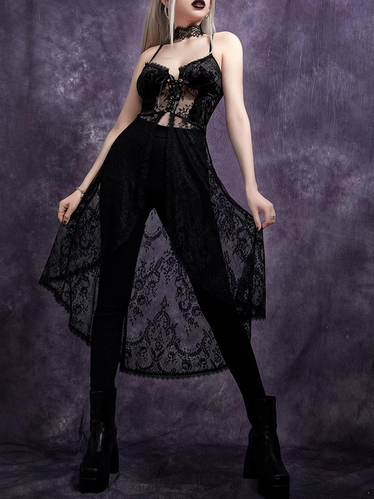 Женский кружевной топ-бюстье Goth Dark - купить по выгодной цене |