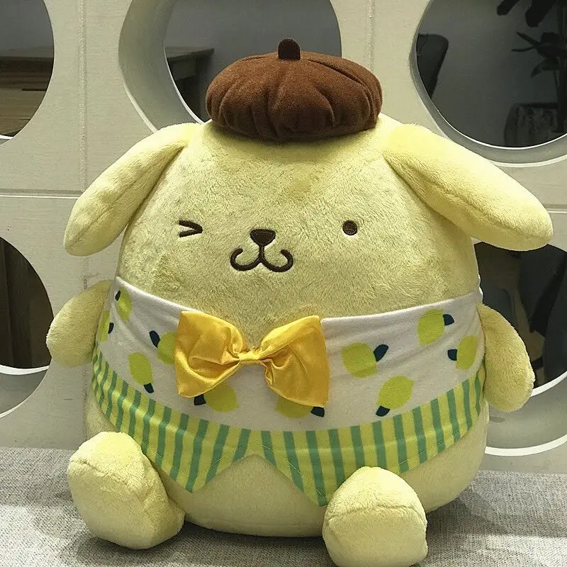 Японская Подлинная sanrio Pom Purin Сидящая большая милая плюшевая игрушка кукла