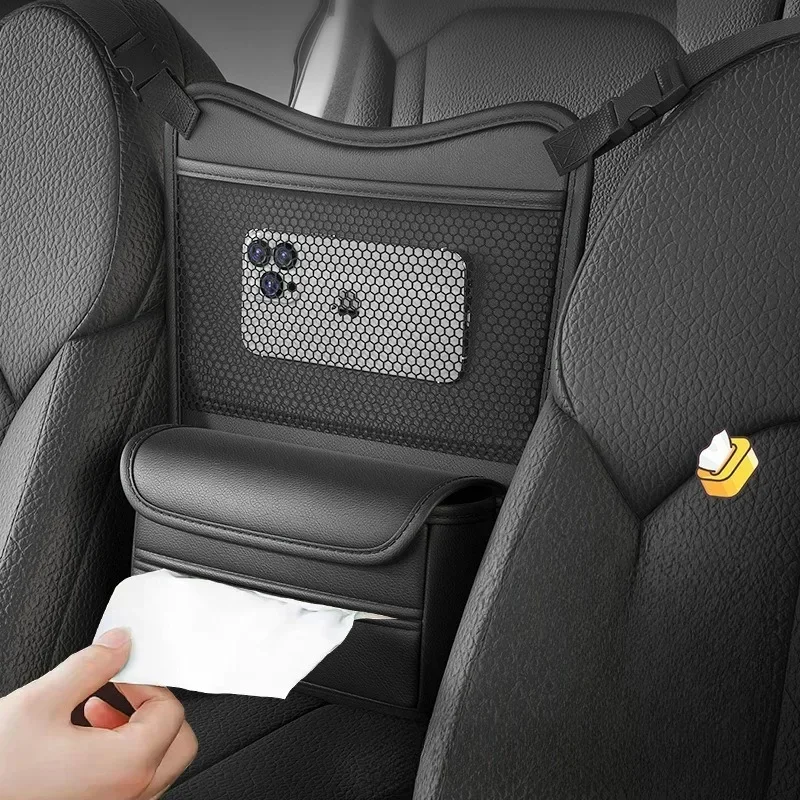 Кожаное автомобильное сиденье средняя вешалка сумка для хранения автомобильный