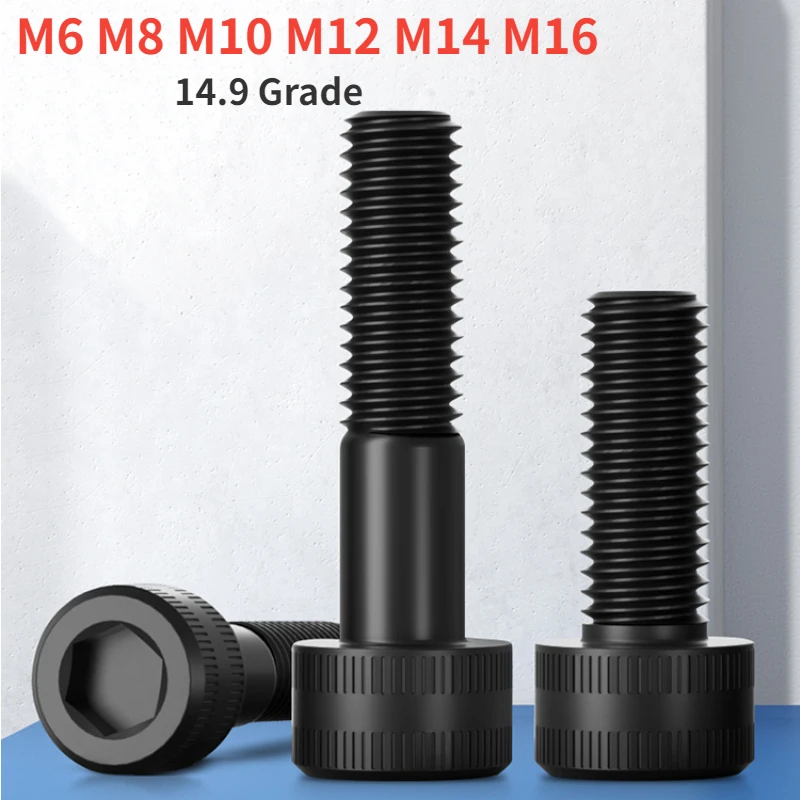 

Удлинительные болты из углеродистой стали черного цвета M6 M8 M10 M12 M14 M16 14.9 класса