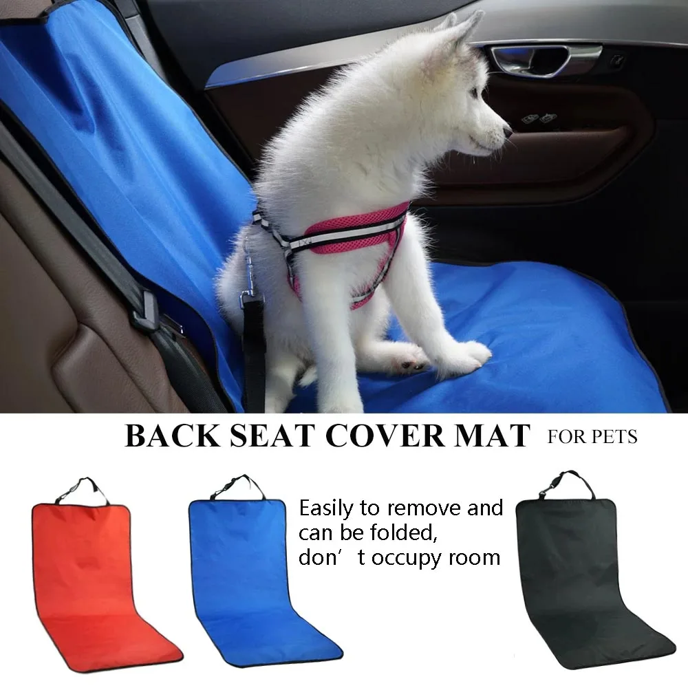 

Keep Clean Car Waterproof Back Seat Cat Dog Cover Protector Mat Rear Safety Travel Accessories for Pet Carrier