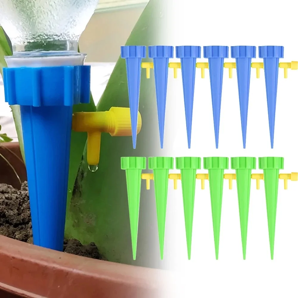 

Self-Watering Kits Automatic Waterers Drip Irrigation Indoor Plant Watering Device Plants Garden 1/3/6/10/12 PCS Waterings Kitss