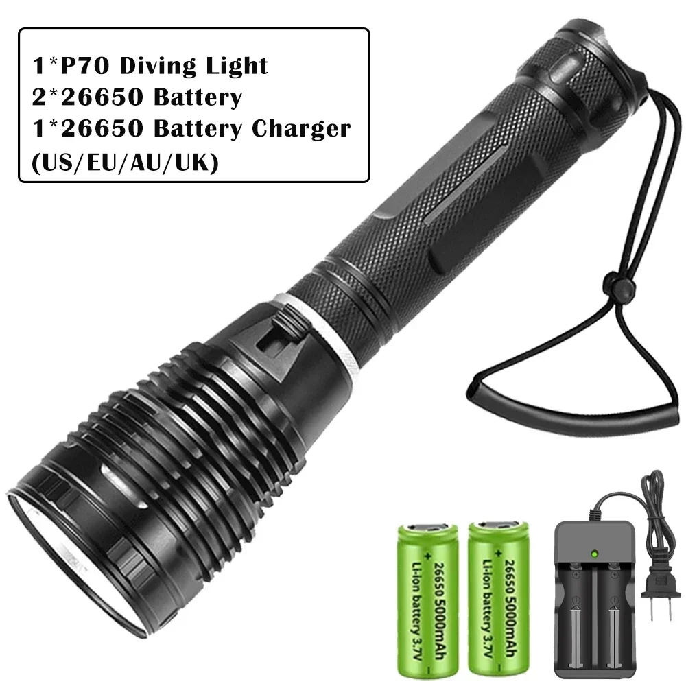 

ANTEAM Подводный фонарь XHP70.2 для дайвинга