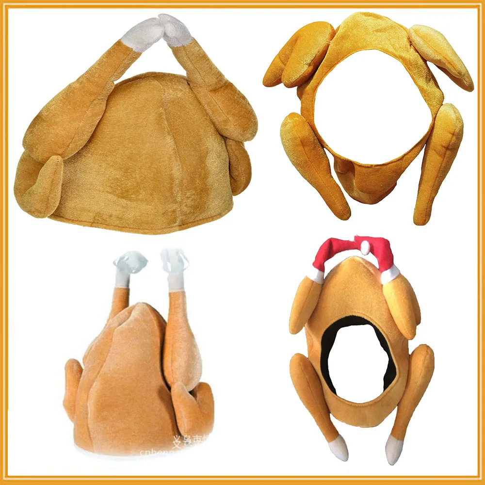 

Забавная женская шляпа для карнавала с куриными ногами