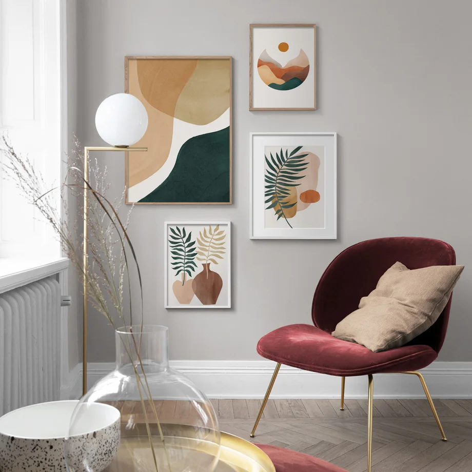 Абстрактный акварельный фотографический настенный рисунок на холсте - купить по