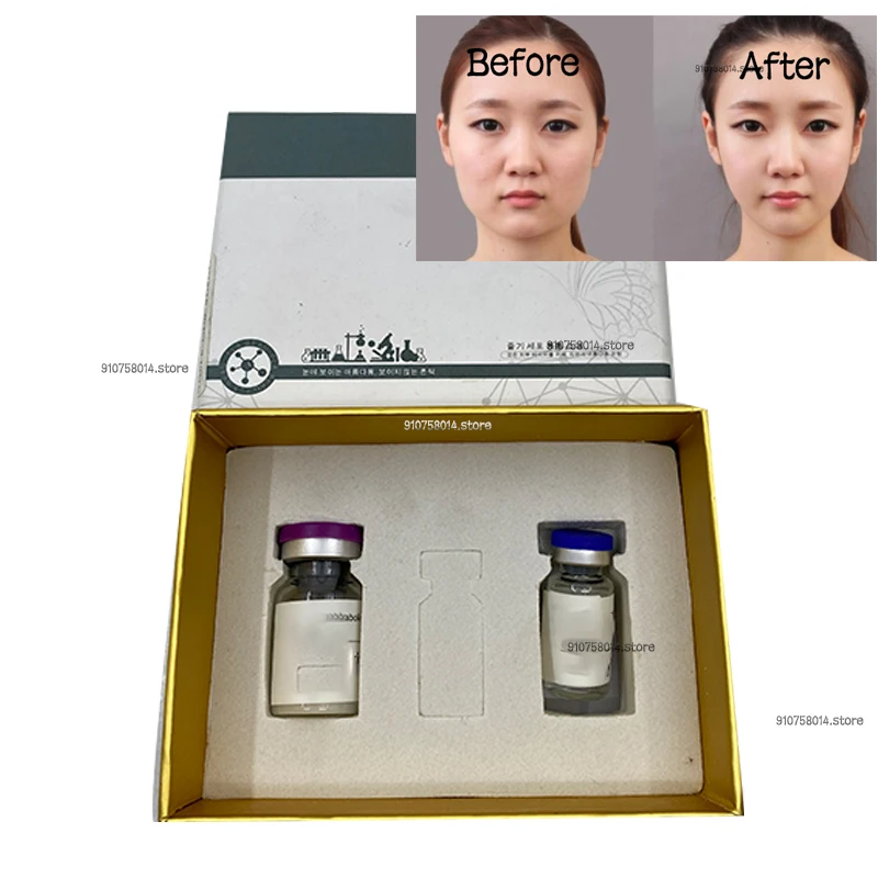 

1kit(2pcs) Masseter Dissolve Facial V Face Dissolving Fluid Face Lifting Anti-wrinkle Hyaluronic Acid BB cream